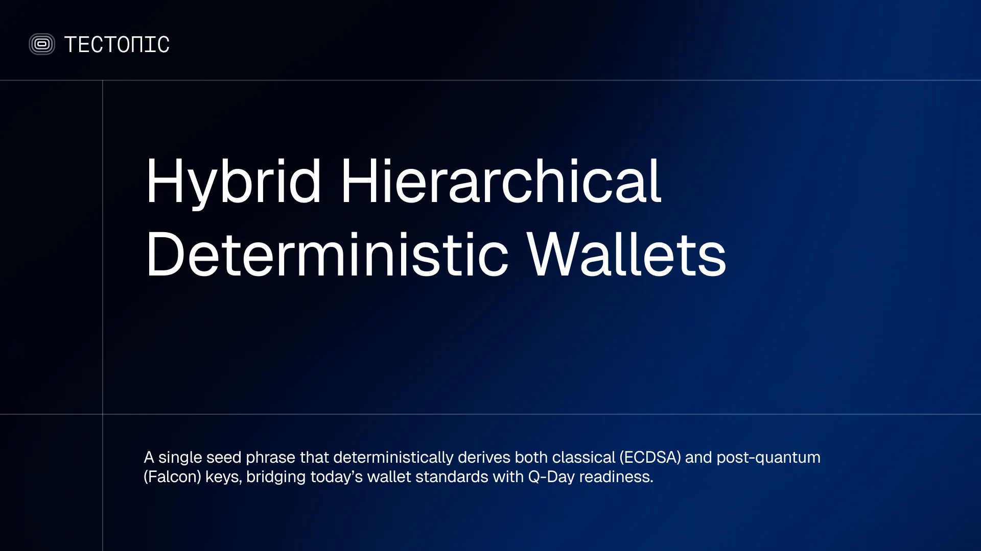 Hybrid Hierarchical Deterministic Wallets